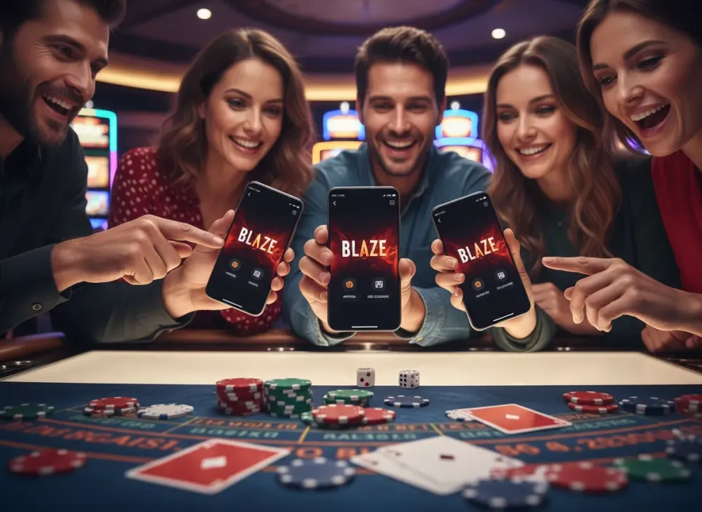 Blaze app para apostas e jogos de cassino no celular