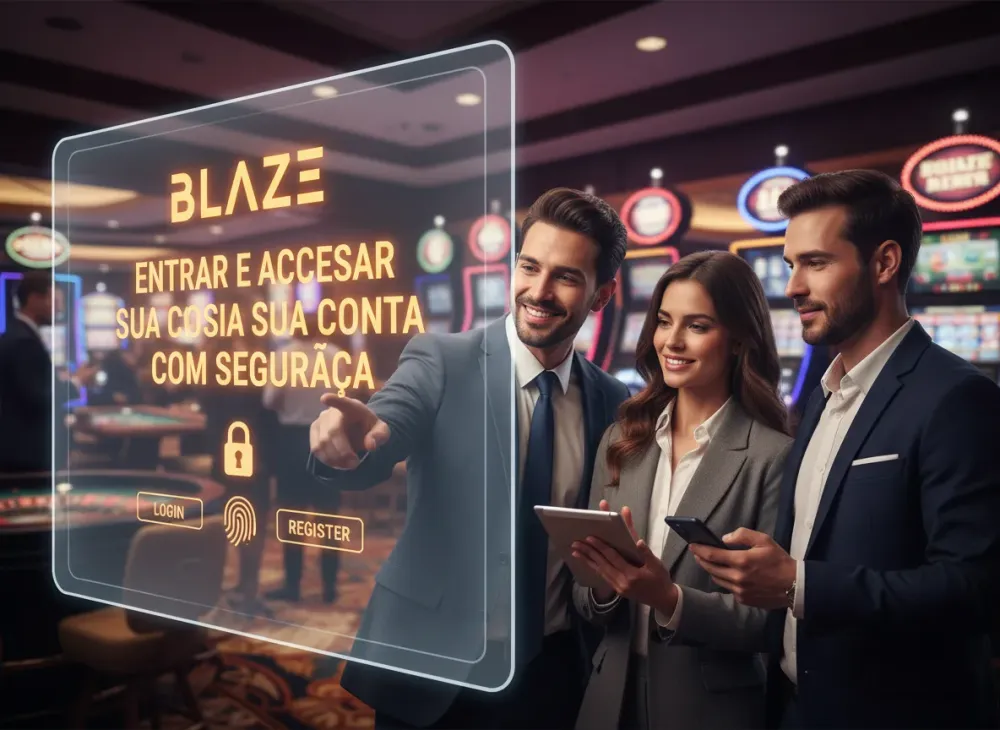 Blaze entrar e acessar sua conta com segurança
