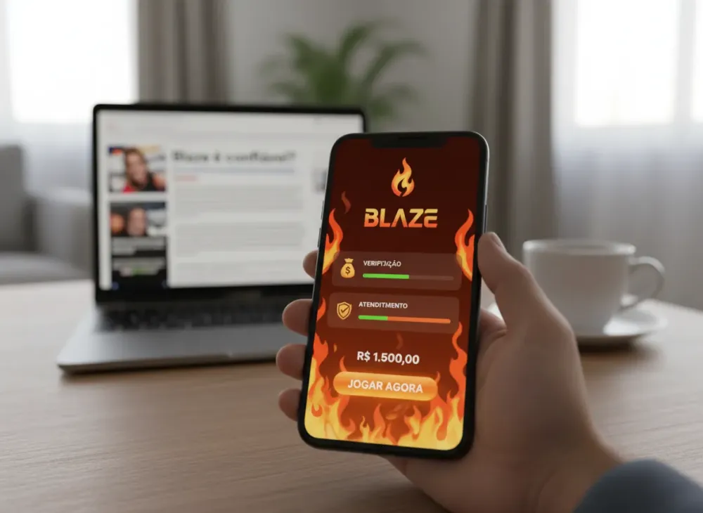 Blaze é confiável? Saques, verificação e atendimento